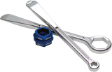 MOTION PRO Tire Lever/Wrench - T6 - Hex - Closed End/Contoured - with Adapter - Set 08-0589
