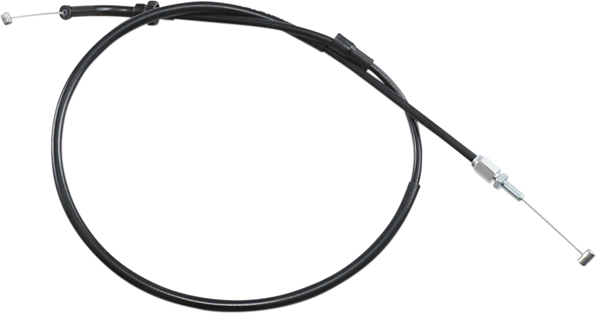 MOTION PRO Black Vinyl Throttle Cable - Push - Honda 02-0101