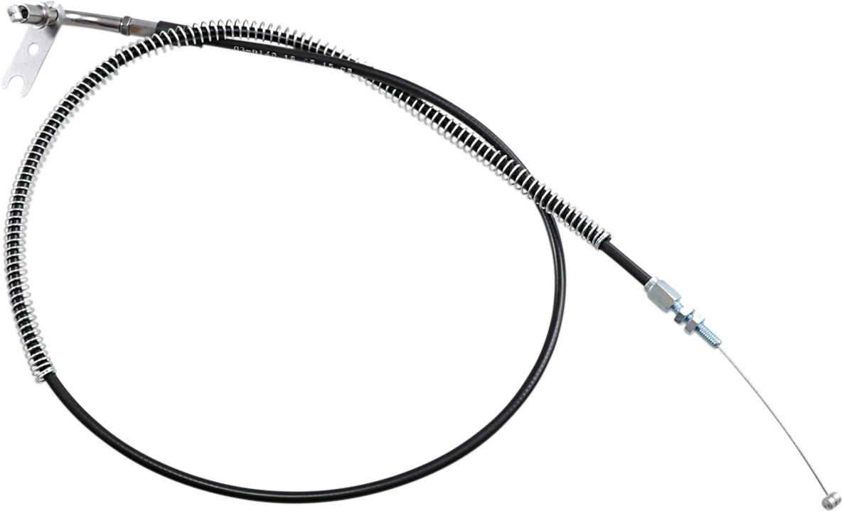 MOTION PRO Black Vinyl Throttle Cable - Push - Kawasaki 03-0140