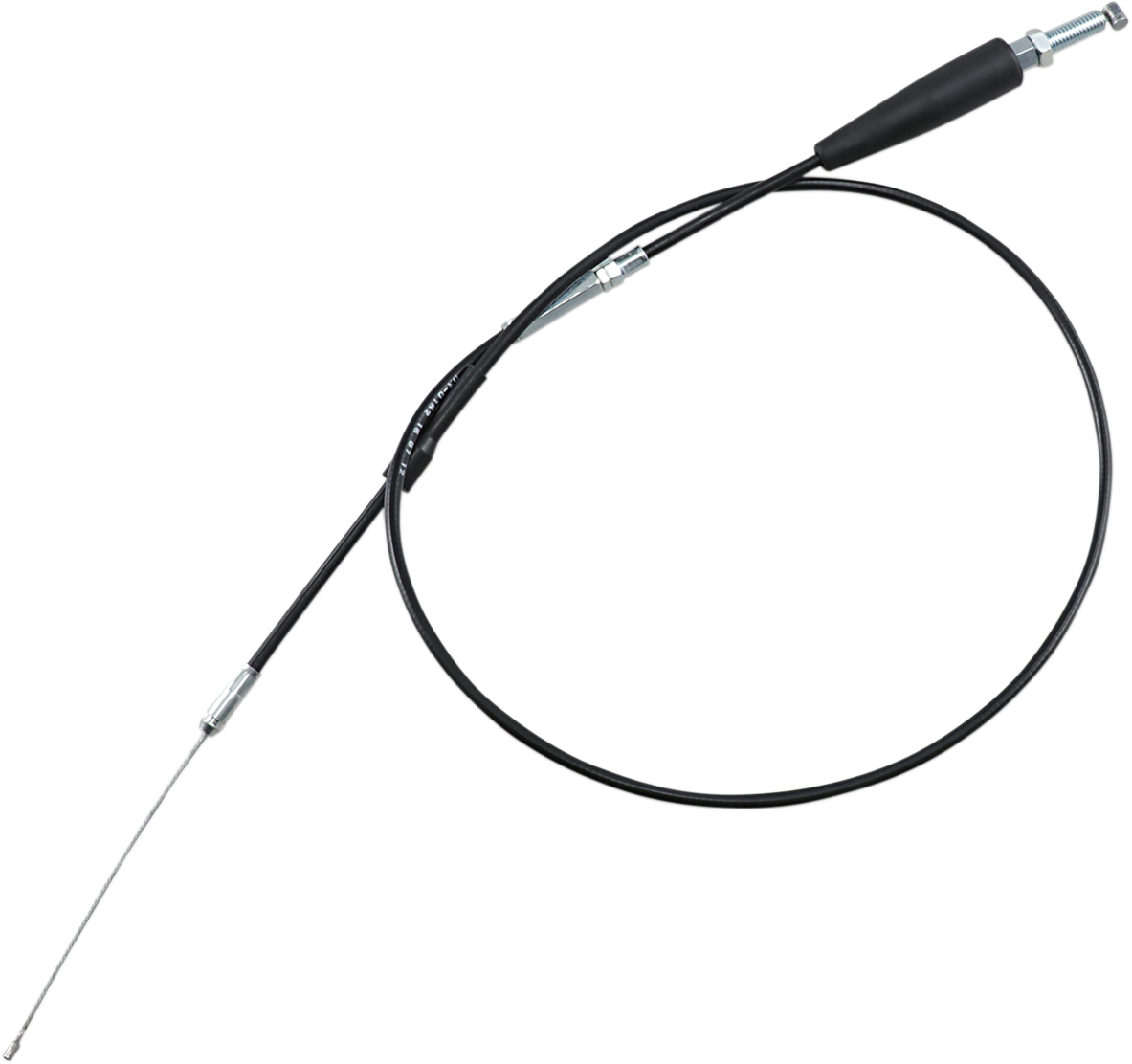 MOTION PRO Black Vinyl Throttle Cable - Pull - Kawasaki 03-0162