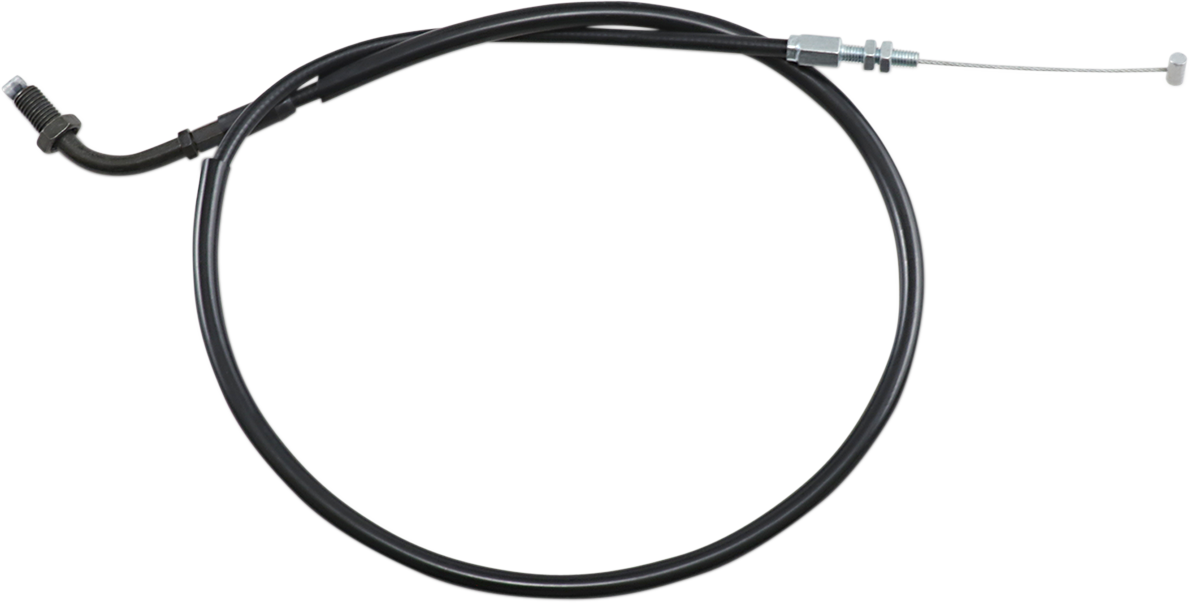 MOTION PRO Black Vinyl Throttle Cable - Pull - Honda 02-0007