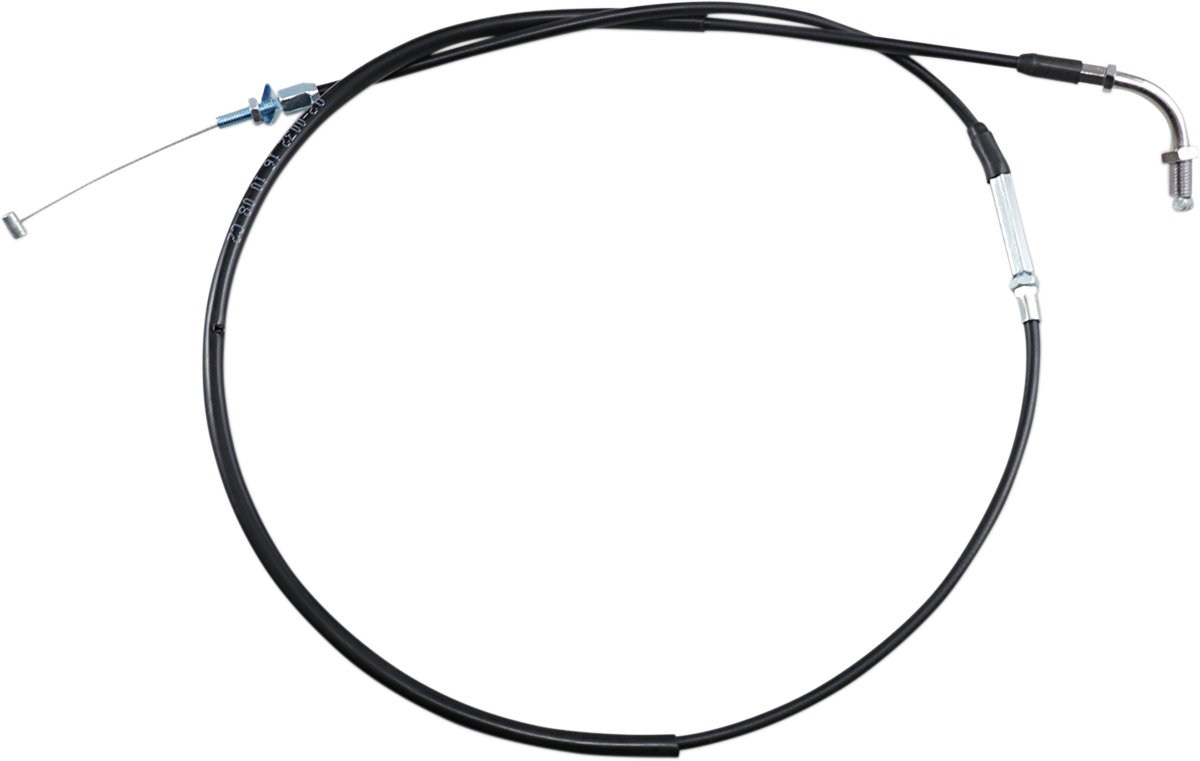 MOTION PRO Black Vinyl Throttle Cable - Pull - Honda 02-0032