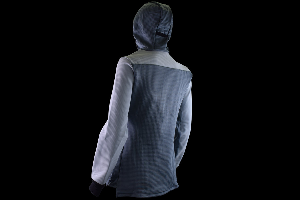 Fox Racing - Womens Defend Thermal Hoodie - Citadel Blue - S