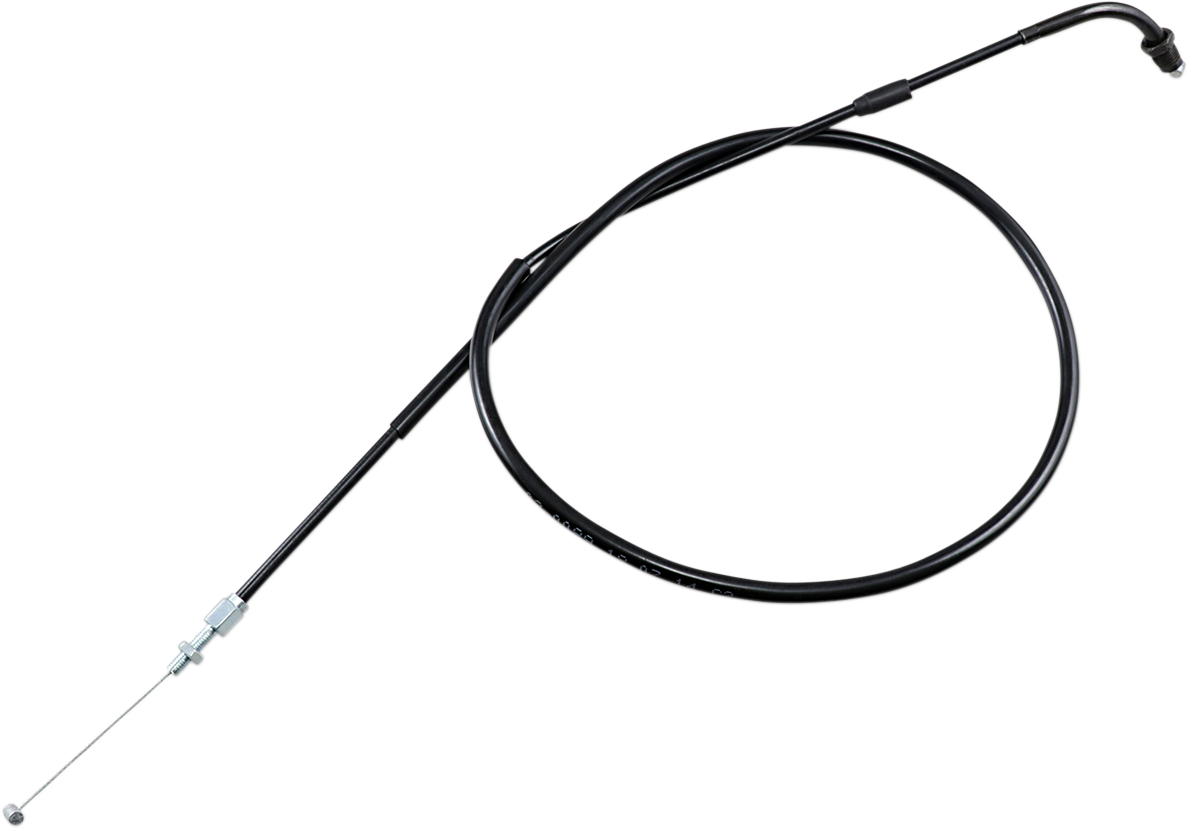 MOTION PRO Black Vinyl Throttle Cable - Push - Honda 02-0089