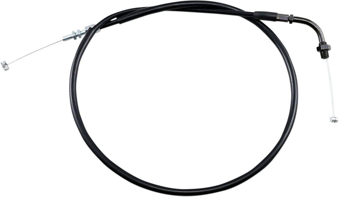 MOTION PRO Black Vinyl Throttle Cable - Pull - Honda 02-0155