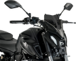Puig Hi-Tech Parts 20618F New Generation Windscreen - 12-1/2" - Dark Smoke - MT-07 | Street