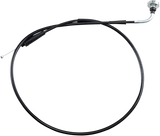 MOTION PRO Black Vinyl Throttle Cable - Pull - Honda 02-0202