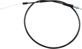 MOTION PRO Black Vinyl Throttle Cable - Pull - +4" - Honda 02-0247