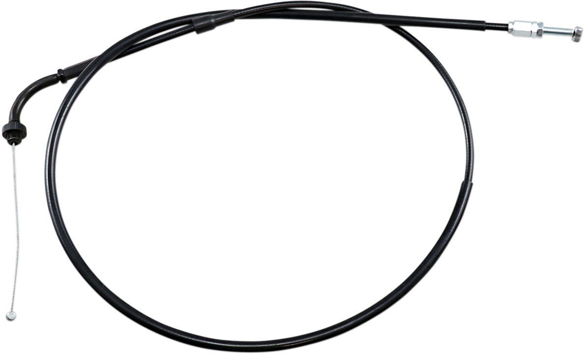 MOTION PRO Black Vinyl Throttle Cable - Pull - +6" - Honda 02-0323