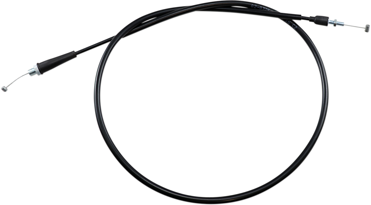 MOTION PRO Black Vinyl Throttle Cable - Pull - Honda 02-0375