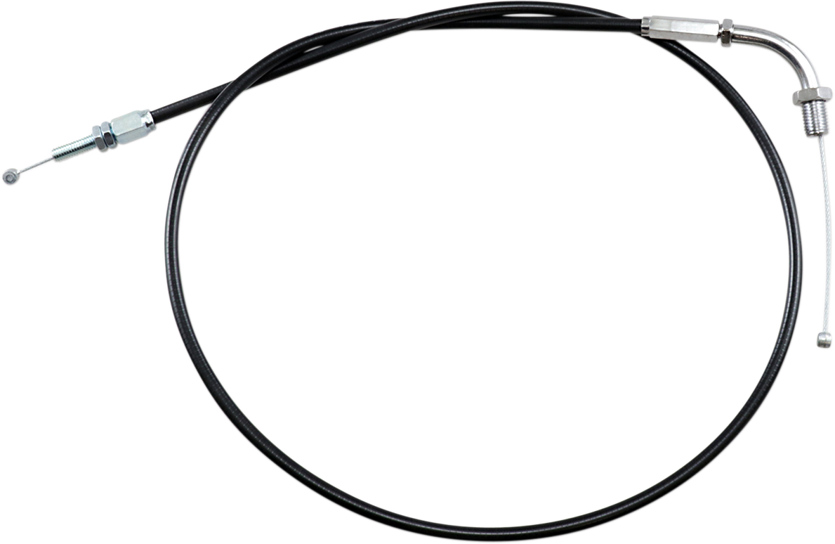 MOTION PRO Black Vinyl Throttle Cable - Push/Pull - Kawasaki 03-0001
