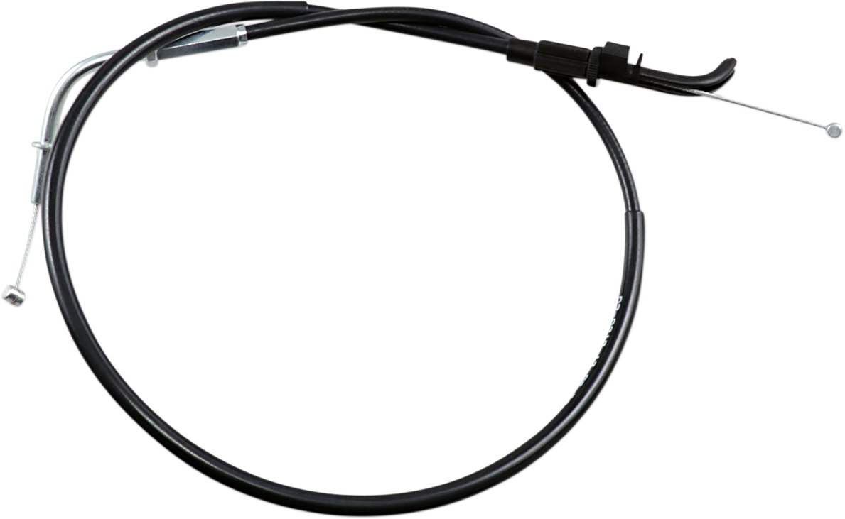 MOTION PRO Black Vinyl Throttle Cable - Pull - Kawasaki 03-0212