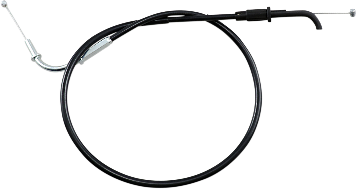MOTION PRO Black Vinyl Throttle Cable - Pull - Kawasaki 03-0301