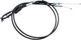 MOTION PRO Black Vinyl Throttle Cable - Pull - Suzuki 04-0196