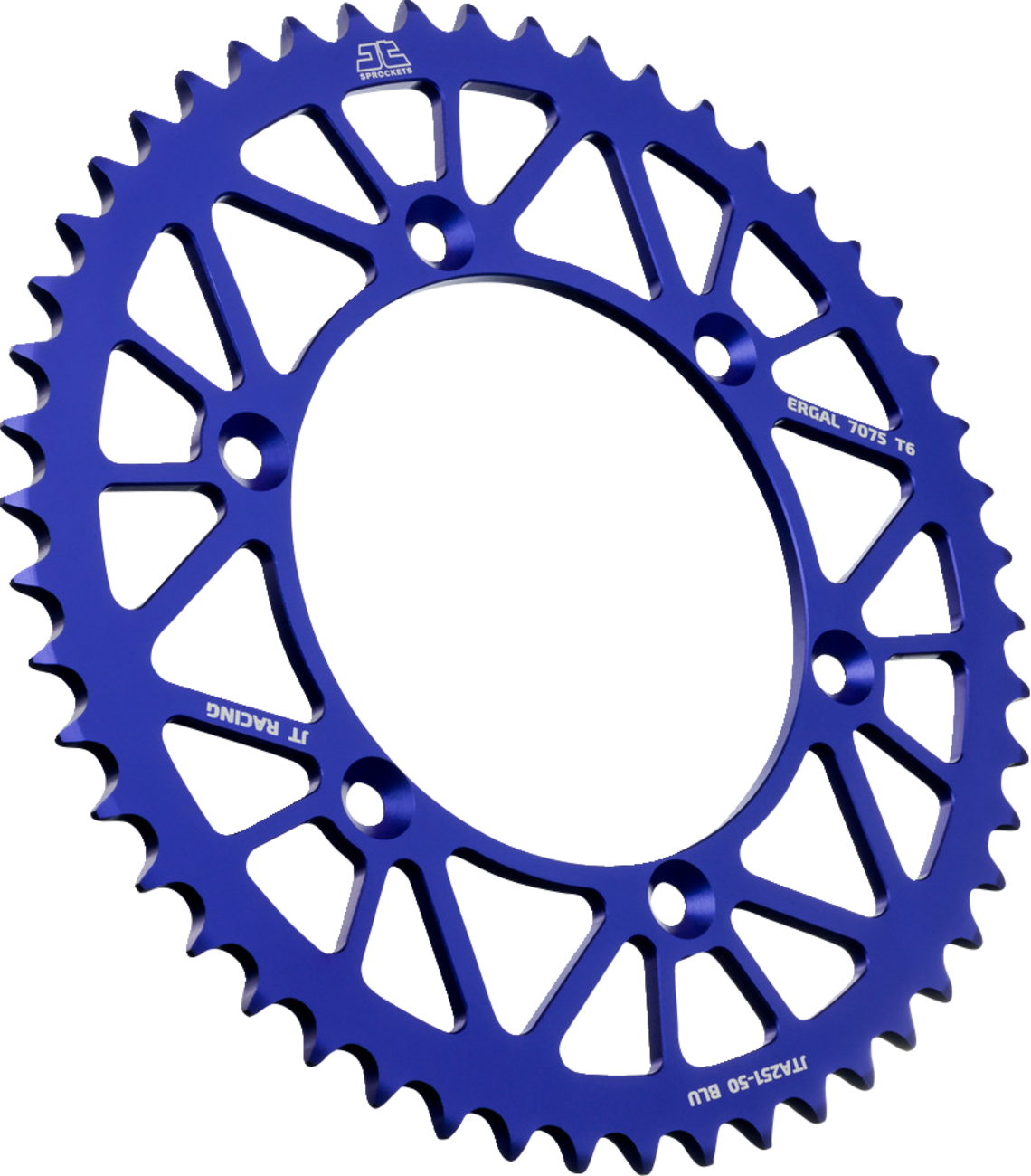 JT SPROCKETS JTA251.50BLU Rear Sprocket - Blue - 50 Tooth - Yamaha | Adventure/Off-Road