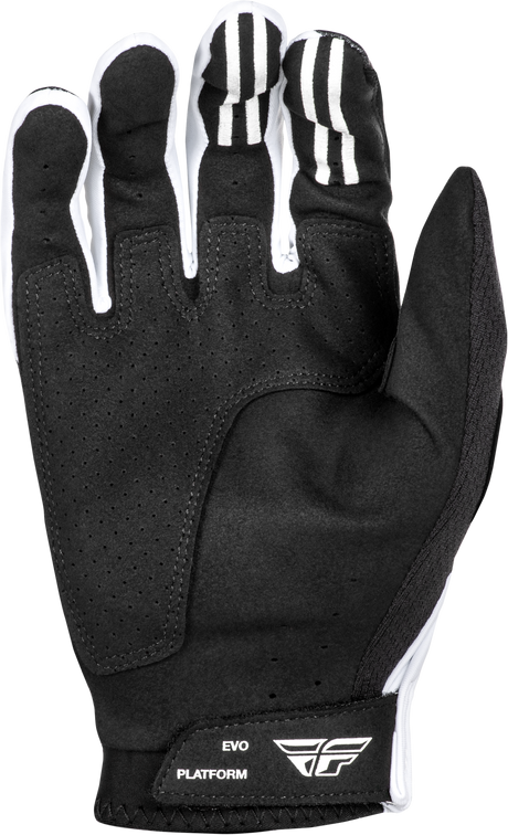 Youth Evolution  Dst Gloves Black/White Yl - Cycle City Outdoors