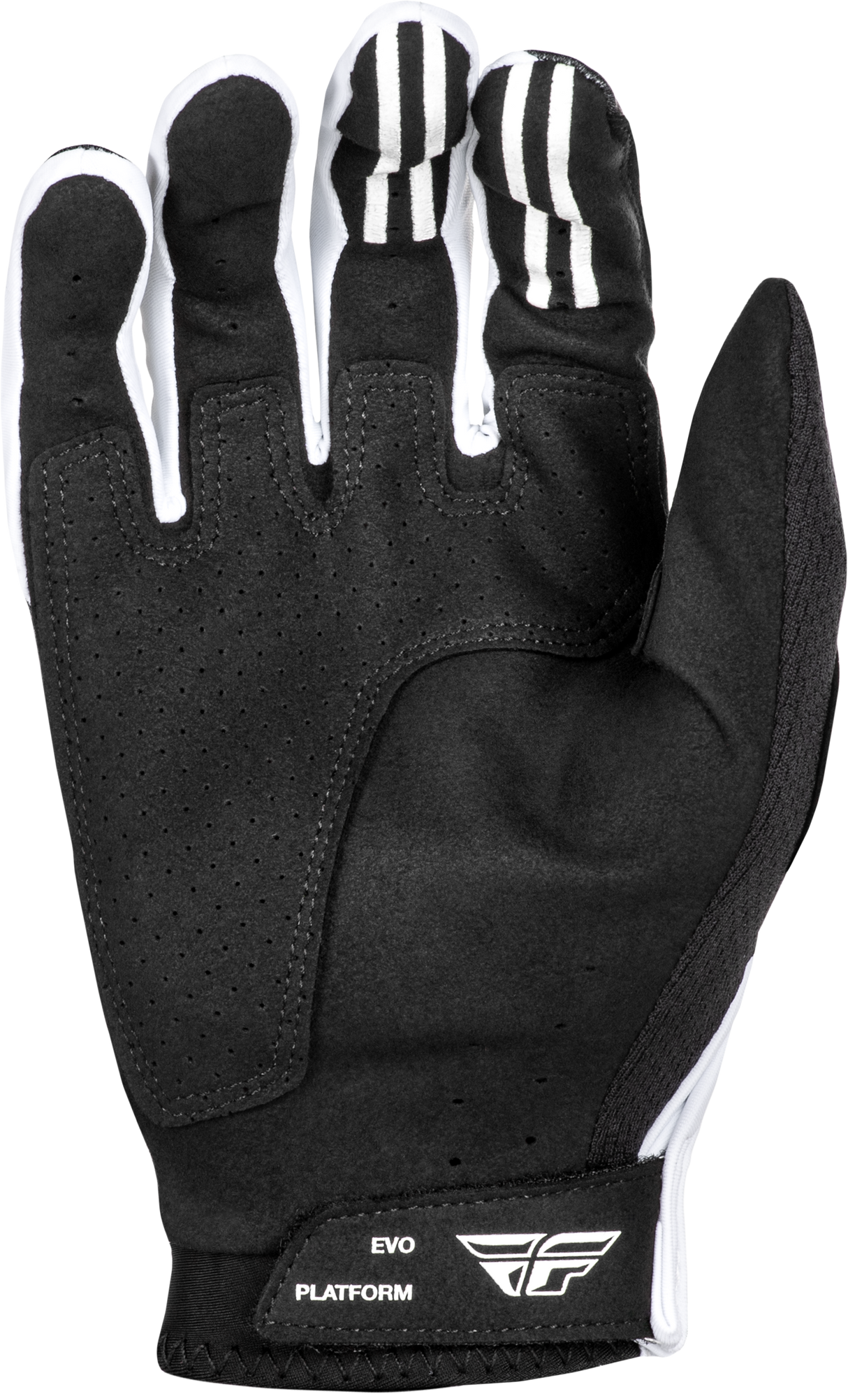 Evolution  Dst Gloves Black/White Md - Cycle City Outdoors