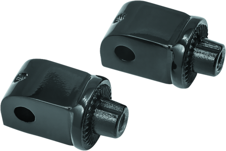Kuryakyn Splined Adapter Honda & Yamaha Gloss Black - Cycle City Outdoors