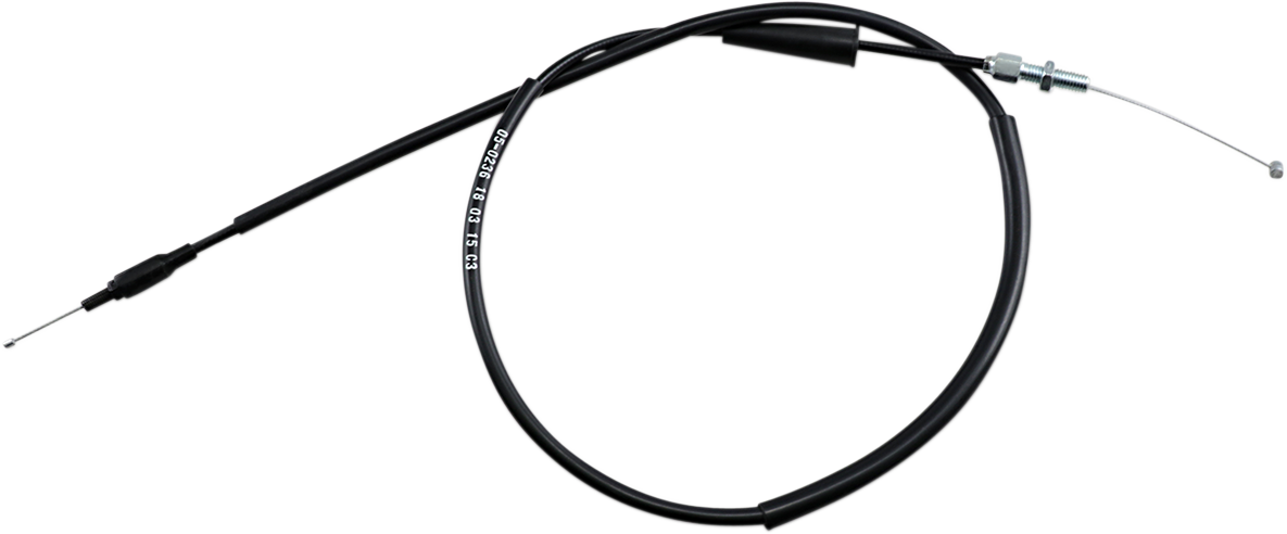 MOTION PRO Black Vinyl Throttle Cable - Pull - Yamaha 05-0236