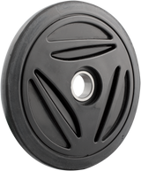 KIMPEX Idler Wheel with Bearing 6205-2RS - Black - Group 12 - 180 mm OD x 1" ID 298928