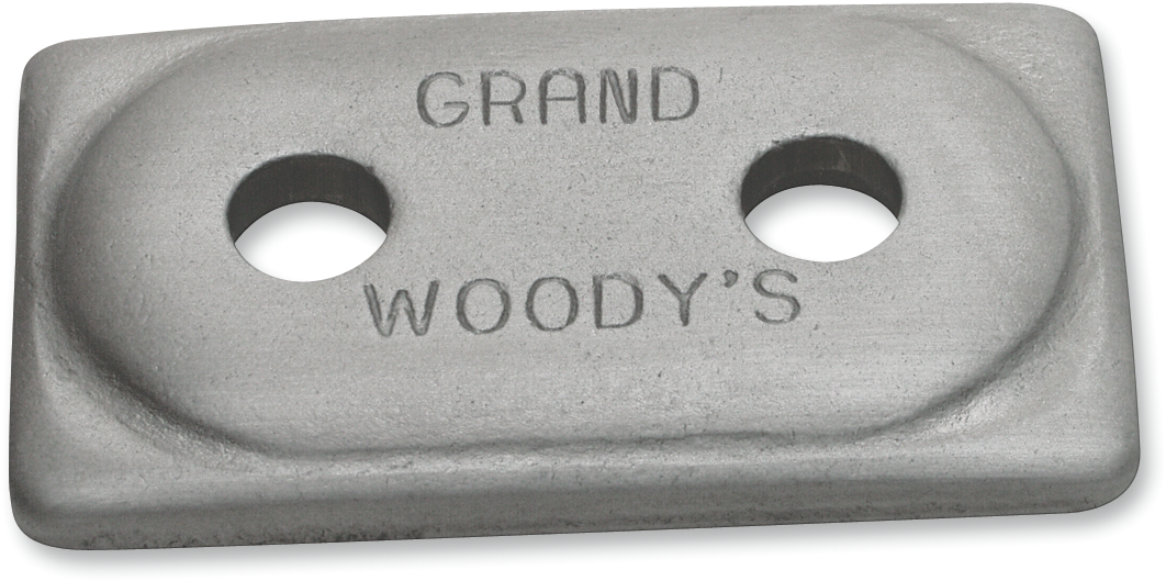 WOODY'S Support Plates - Natural - Double - 48 Pack ADG-3775-48