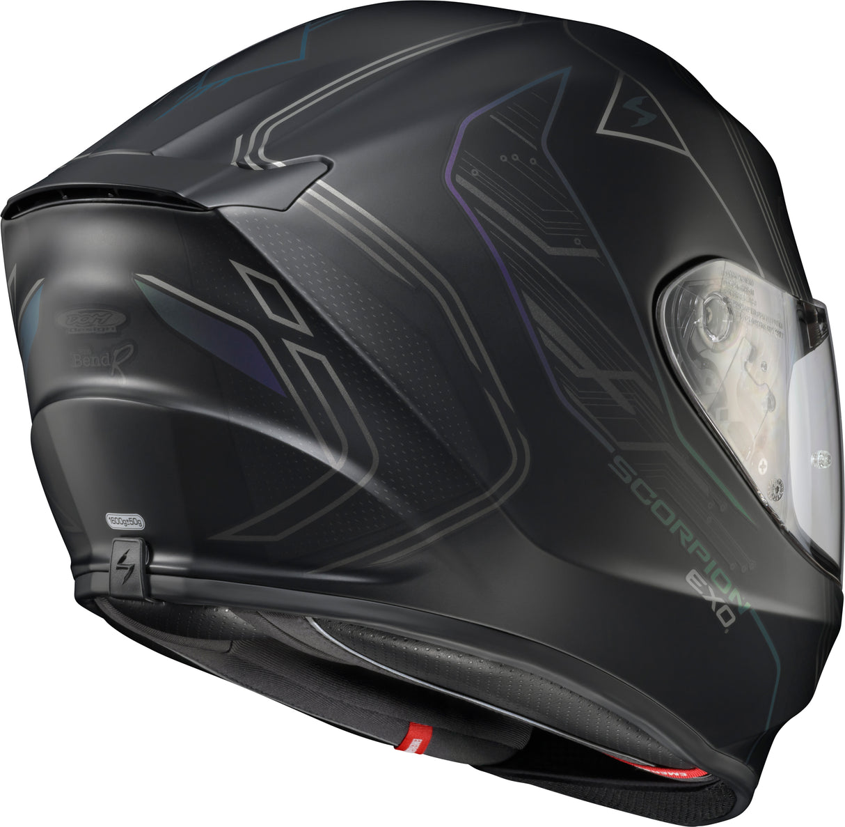Scorpion - Exo R330 Full Face Helmet Bendr Black Lg