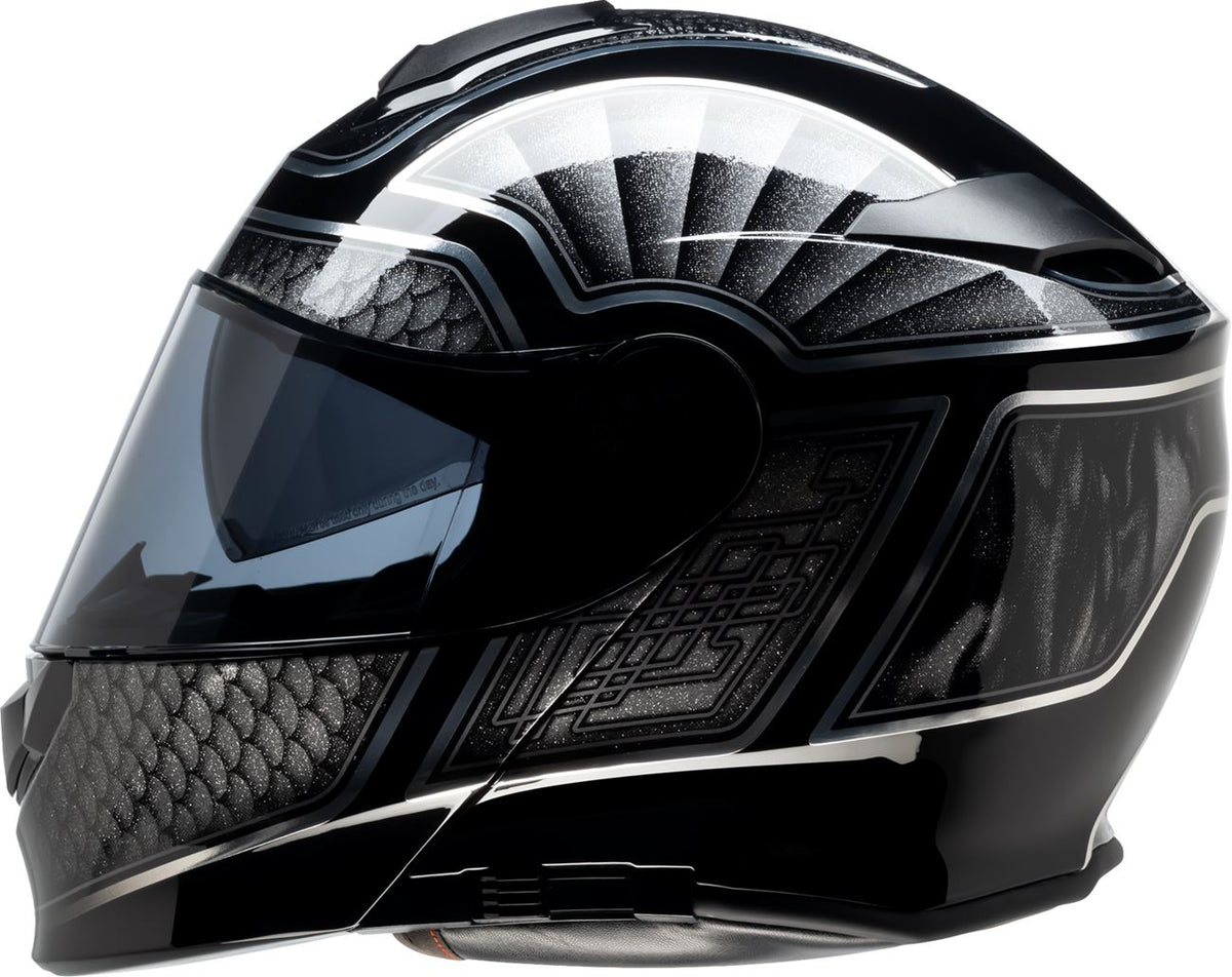 Z1R Solaris 2.0 Modular Helmet | Nomadic | Black/Silver | XS–4XL