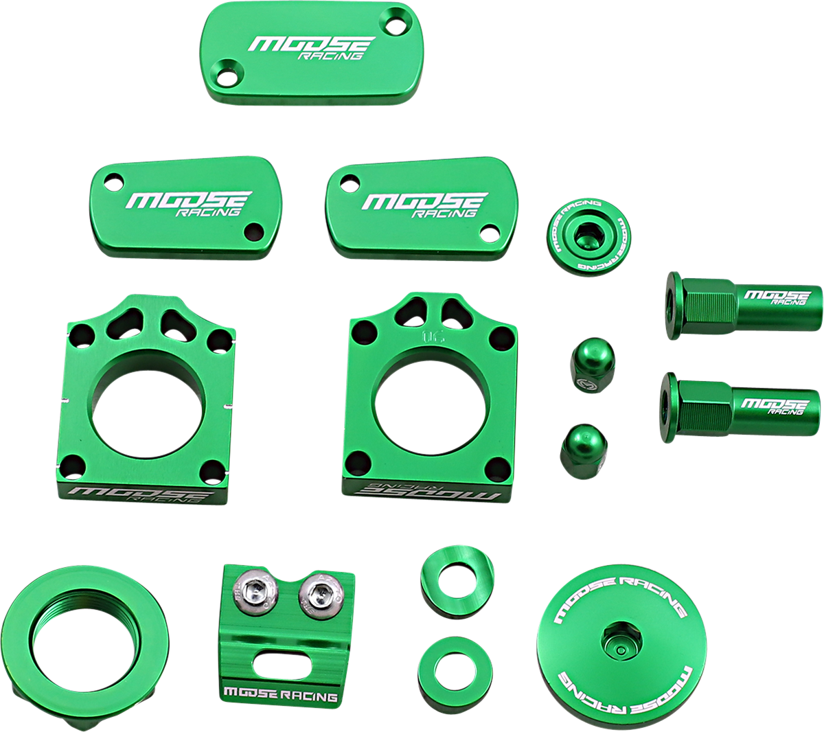 MOOSE RACING Bling Pack - Kawasaki - Green M57-2004GN - Cycle City Outdoors
