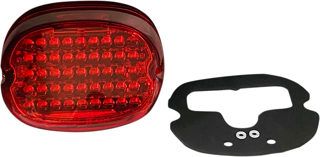 Custom Dynamics Taillight - No Window - Red CD-TL-NW-R - Cycle City Outdoors