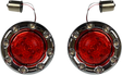 Custom Dynamics Bullet Turn Signal 1156 - Chrome - Red Lens PB-BR-RR 56-CR - Cycle City Outdoors