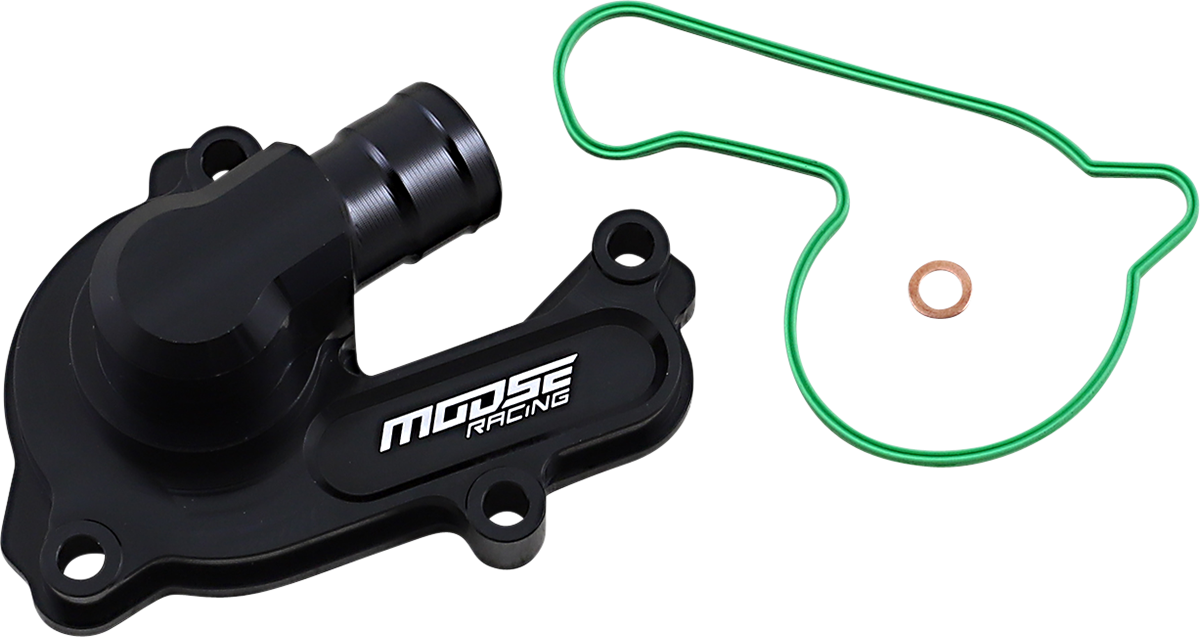 MOOSE RACING Water Pump Cover - Black - Gas Gas/Husqvarna/KTM I04-5252B - Cycle City Outdoors