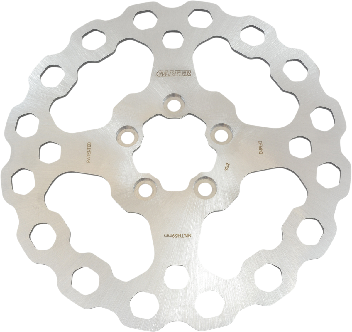GALFER Rear Rotor - Cubiq* DF681Q - Cycle City Outdoors