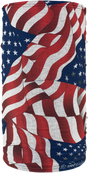 ZAN HEADGEAR Motley Tube? Fleece Lined - Wavy American Flag TF265