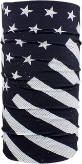 ZAN HEADGEAR Motley Tube? - Black/White Flag T091