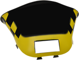 SNO STUFF Windshield - Black/Yellow Checkered - Ski Doo 479-472-57