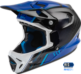 FLY RACING Werx R Helmet Blue/Carbon XS - Advanced Safety & Comfort