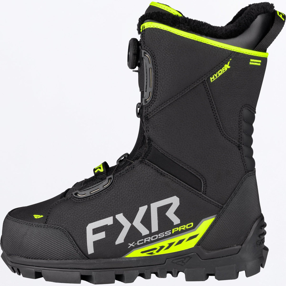 FXR X-Cross Pro BOA Winter Snowmobile Boot | Black/Grey, Black/Razz, Black/HiVis | 270707-1005