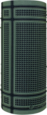 ZAN HEADGEAR Motley Tube? - Houndstooth Olive T235