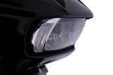 Fang Headlight Bezels for Harley Davidson Road Glide (Chrome) 45250