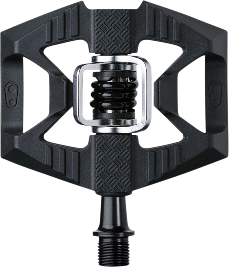 CRANKBROTHERS Double Shot 1 Pedals - Black/Black 16179 - Cycle City Outdoors