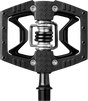 CRANKBROTHERS Double Shot 3 Pedals - Black/Black 16111 - Cycle City Outdoors