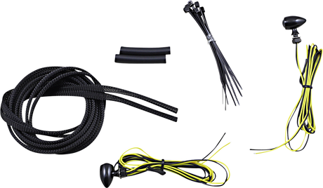 Custom Dynamics Micro Turn Signals - Amber - Black CD-MICRO-A-B - Cycle City Outdoors
