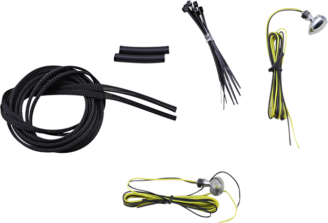 Custom Dynamics Micro Turn Signals - Amber -Chrome CD-MICRO-A-C - Cycle City Outdoors