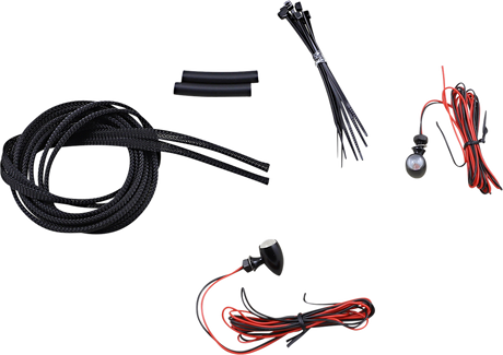 Custom Dynamics Micro Turn Signals - Red -Black CD-MICRO-R-B - Cycle City Outdoors