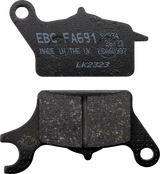 EBC FA Series Organic Base Front Brake Pads - FA691 (Honda Super Cub / Kawasaki Z125 PRO 2017–2024)