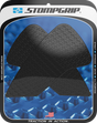 STOMPGRIP 55-14-0189B Tank Grips - Icon - Black - Honda - CRF '21-'25 | Street