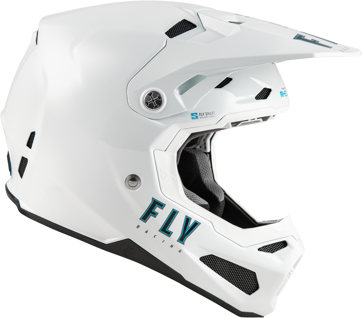 Youth Formula S Carbon Solid Helmet White Yl - Cycle City Outdoors