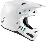 Youth Formula S Carbon Solid Helmet White Yl - Cycle City Outdoors
