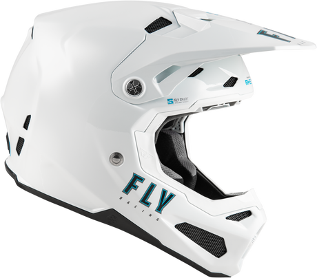 Youth Formula S Carbon Solid Helmet White Yl - Cycle City Outdoors