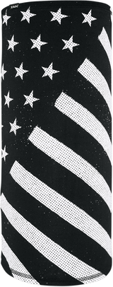 ZAN HEADGEAR Motley Tube? SportFlex? - Black/White Flag TL091